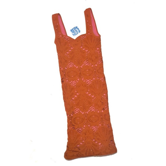 Free People Boho Crochet Medallion Dress - Picture 3 of 8